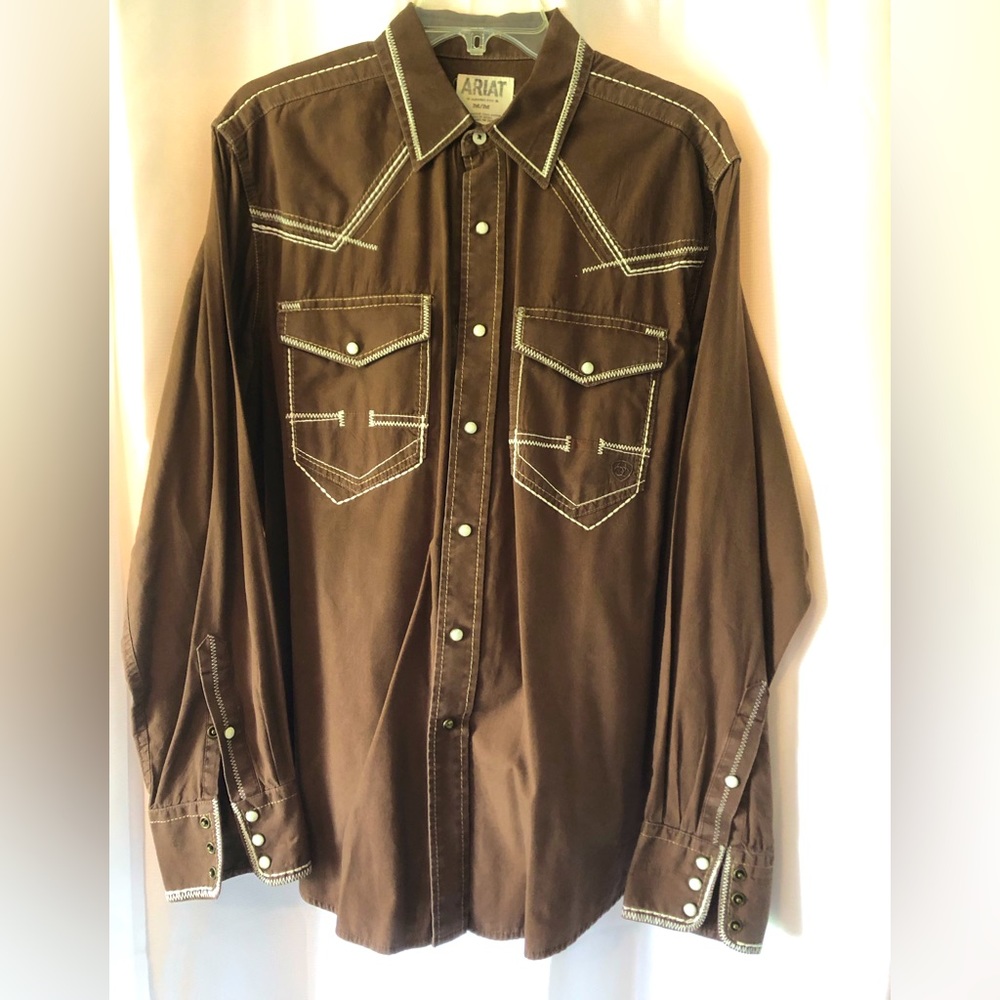 Mens Ariat Button-up shirt, Medium